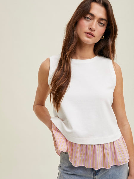Tina Twofer Tank Top