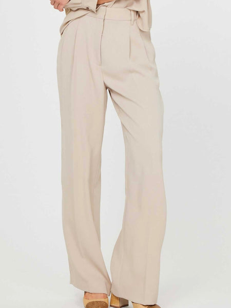 High Waisted Wide Leg Trousers