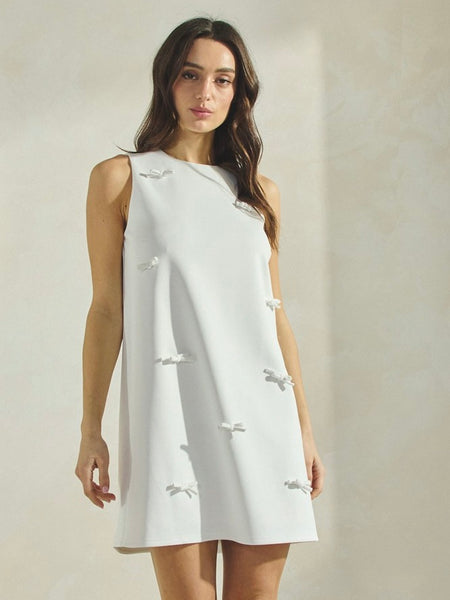 It's Bow Time Mini Dress