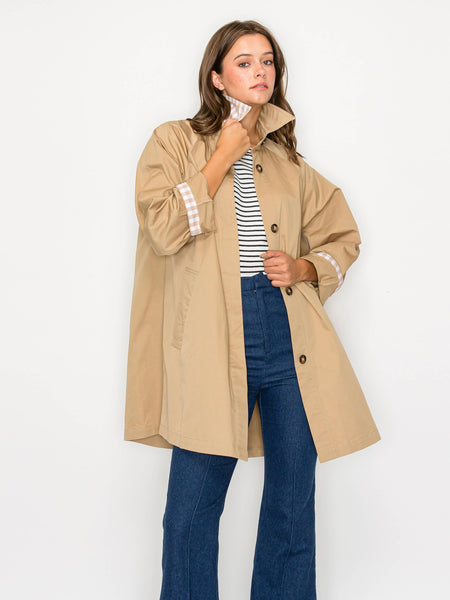 Classic Collared Trench