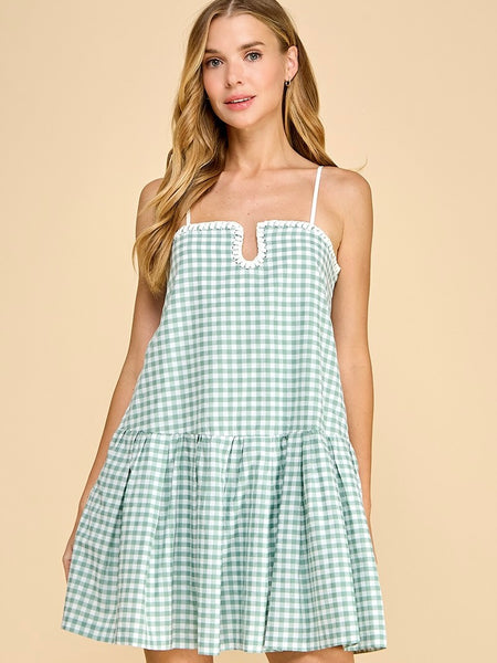 Robbie Gingham Dress