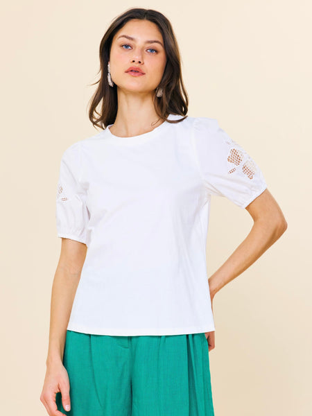 Reese Embroidery Top