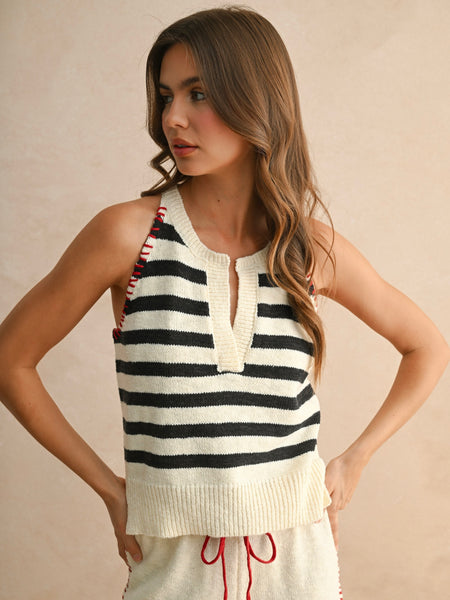 Zack Knitted Top