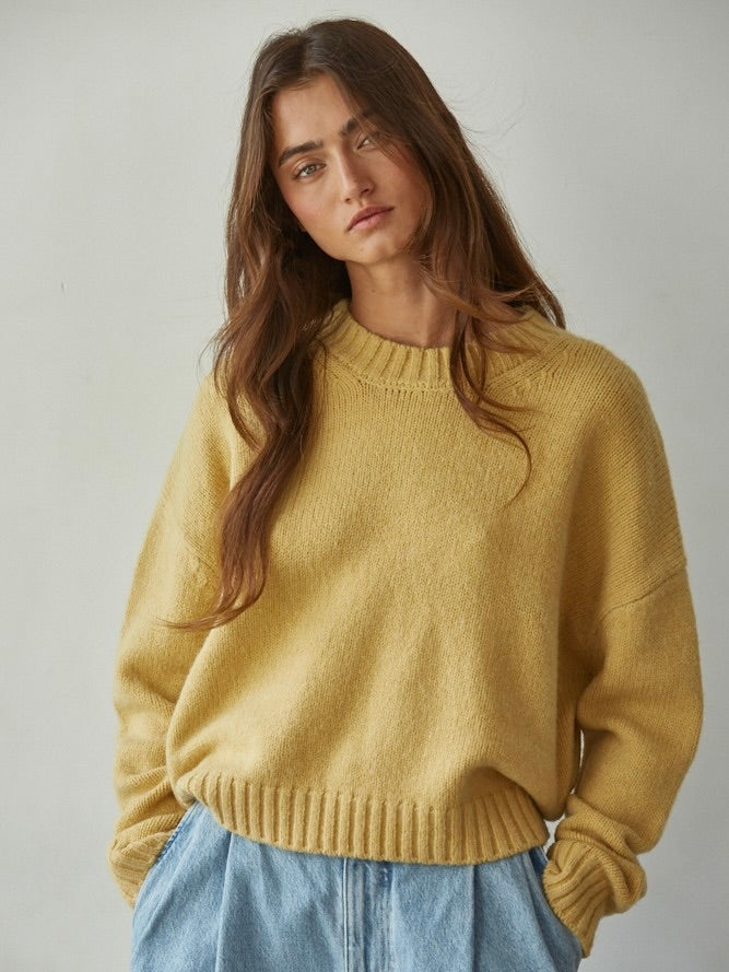 Brown Sugar Pullover Sweater
