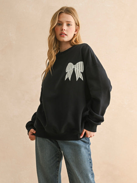 Bow on my Shoulder Sweatshirt