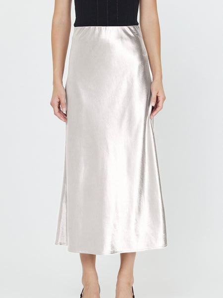 Sadie Satin Skirt