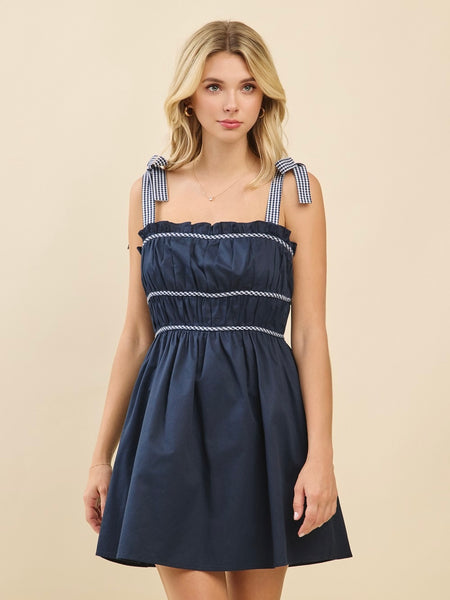 Gameday Cotton Mini Dress