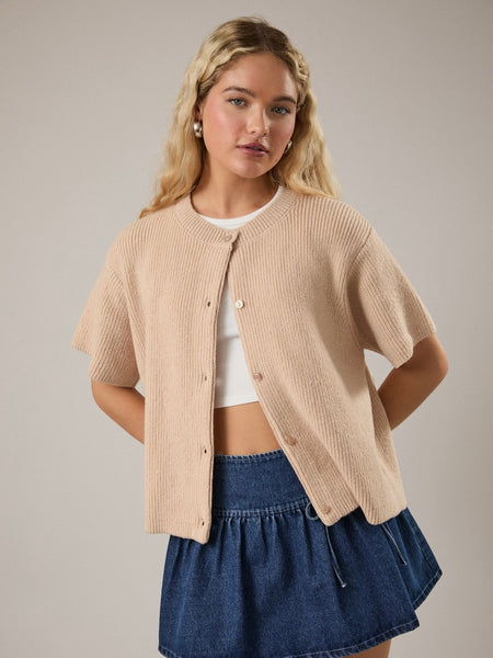 Nate Short Sleeve Cardigan