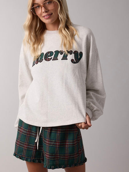 Plaid Ruffle Trim Shorts