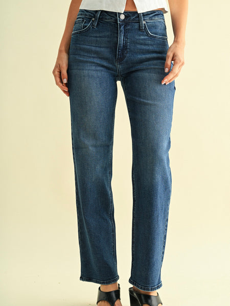 Just Black Denim Stretchy Straight