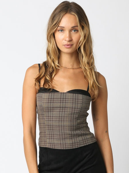Miley Gingham Top