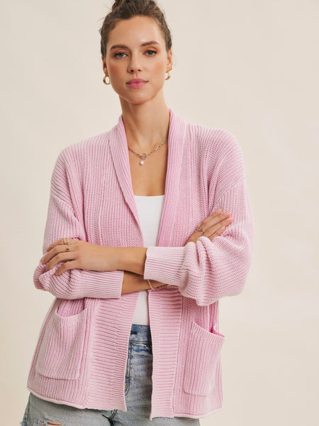Kelli Open Front Cardigan