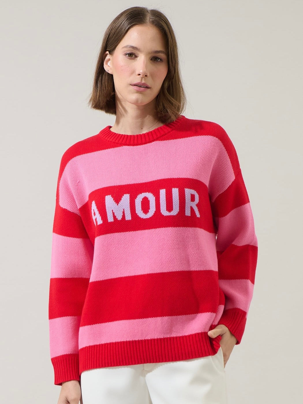 Amour Stripe Sweater