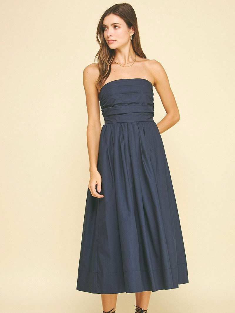 Joanna Sleeveless Midi Dress