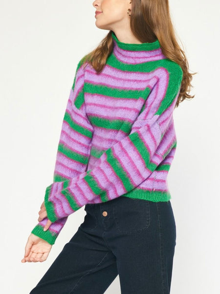 Lavender Fields Sweater