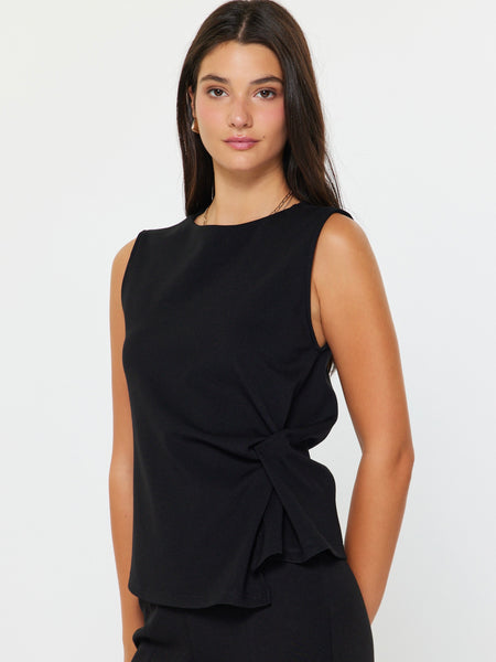 Kyle Twist Detail Ponte Top