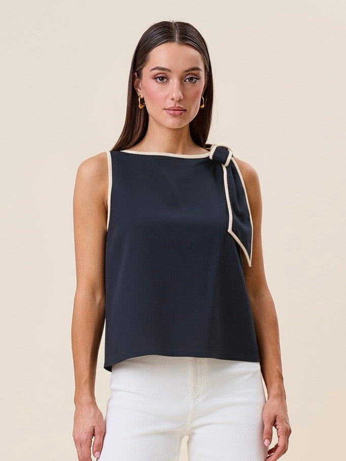 Bow Shoulder Top