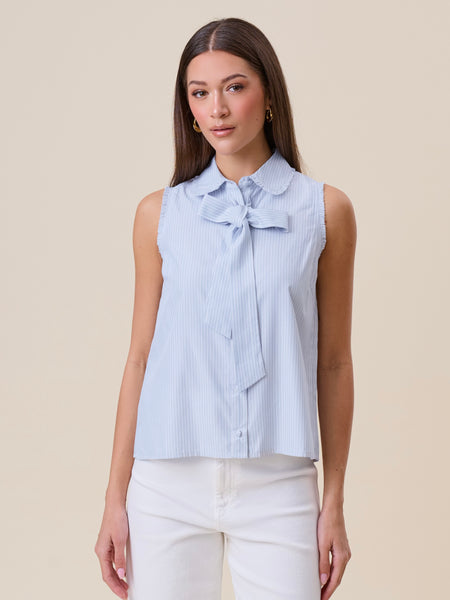 Taffy Tie Front Top