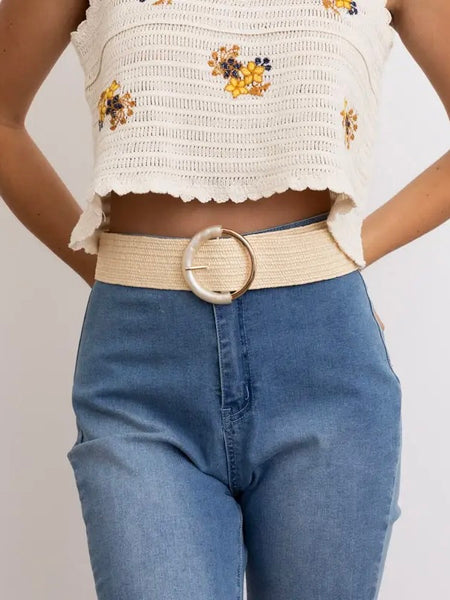 Raffia Sands Belt