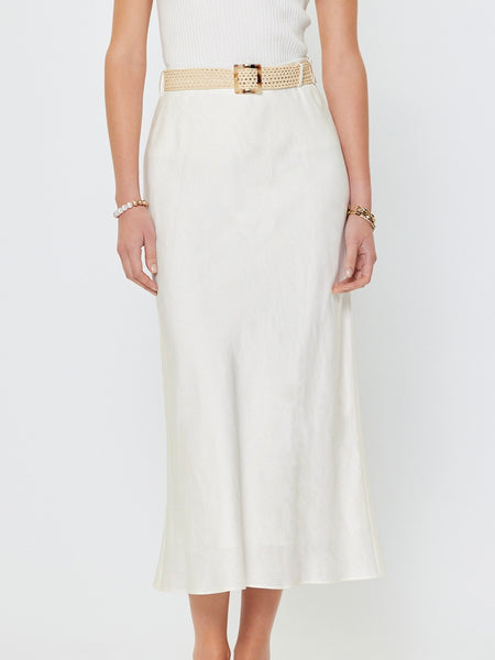 Belted Maxi Skirt