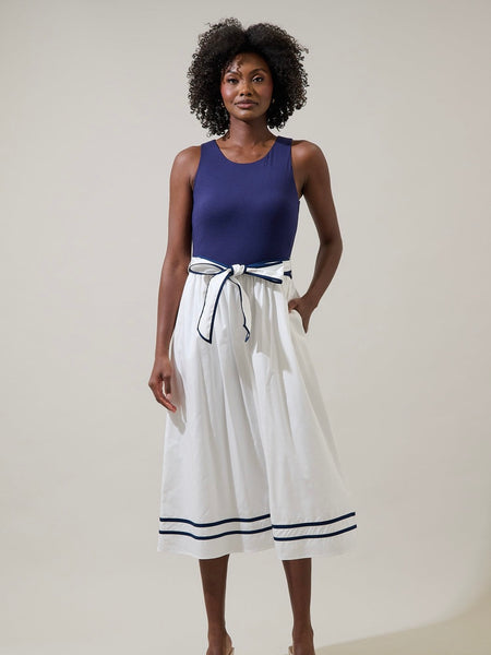 Mavie Color Block Dress