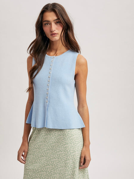 Peplum Knit Top