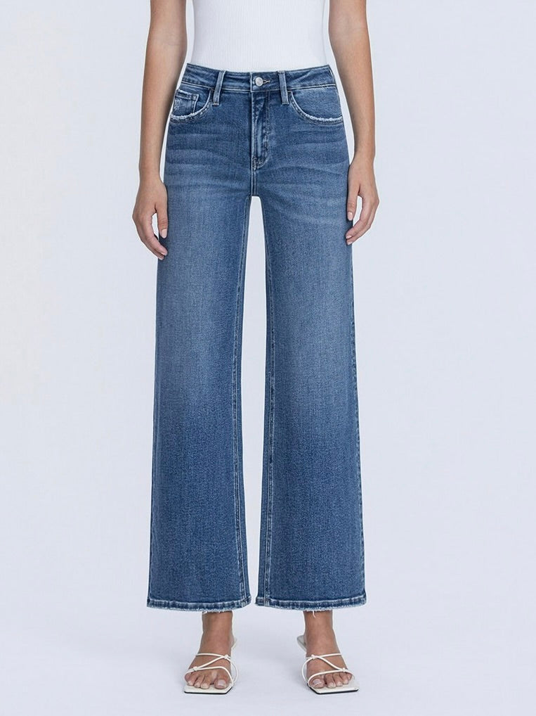 Lovervet High Rise Ankle Wide Leg