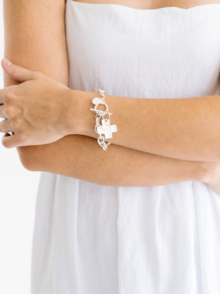 Susan Shaw Cross Toggle Bracelet