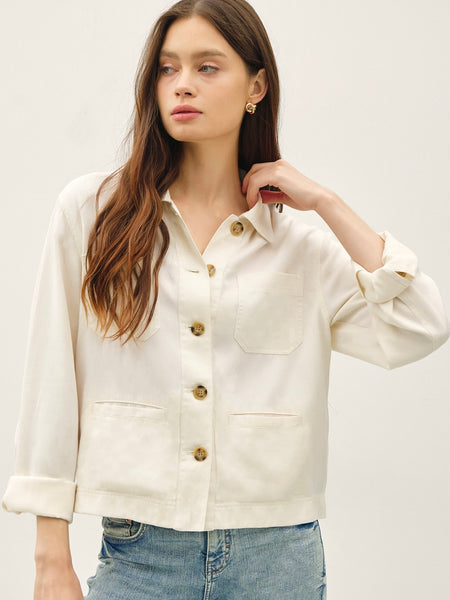 Angelina Tencel Safari Jacket