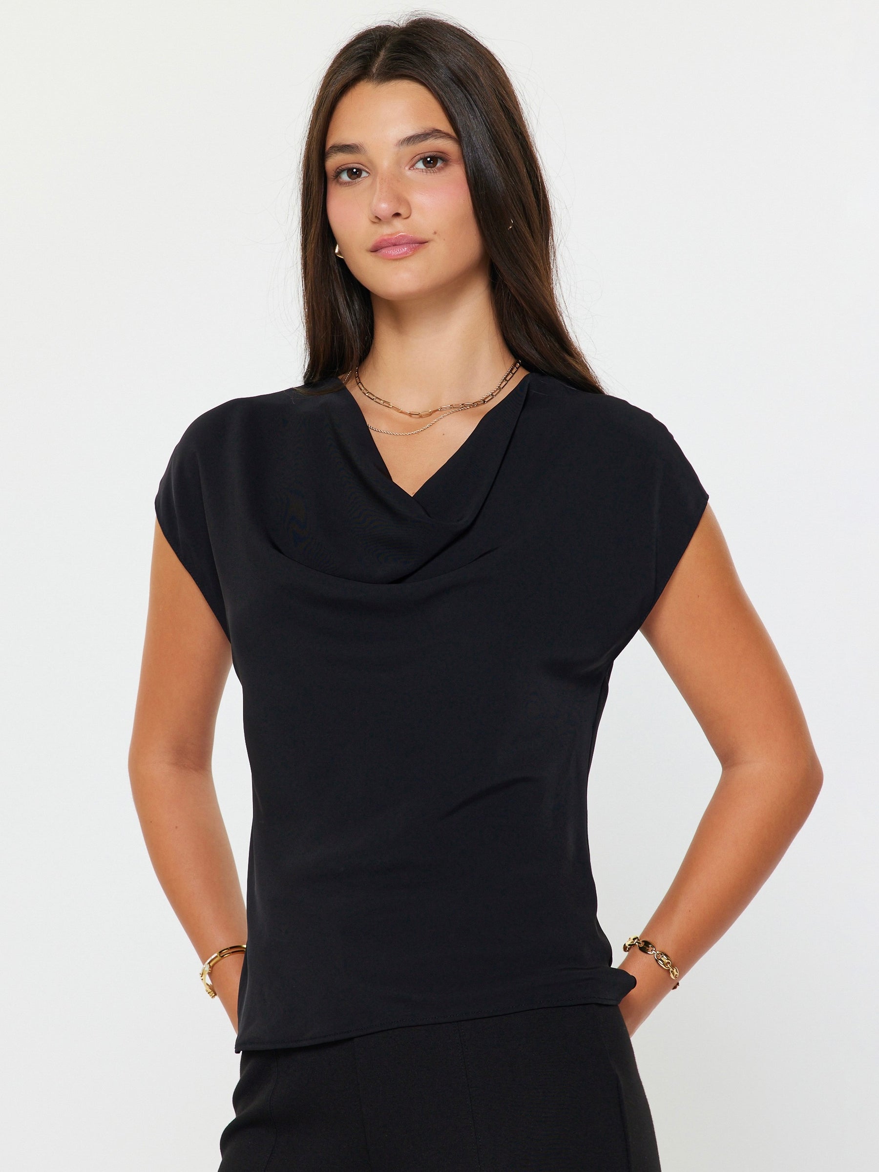 Chloe Cowl Neck Top