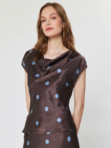 Maddie Cowl Neck Top