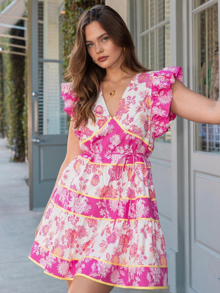 Botanical Garden Collage Dress