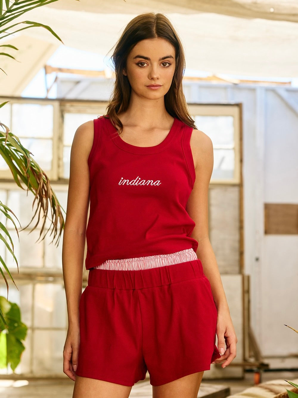 Indiana Embroidered Tank