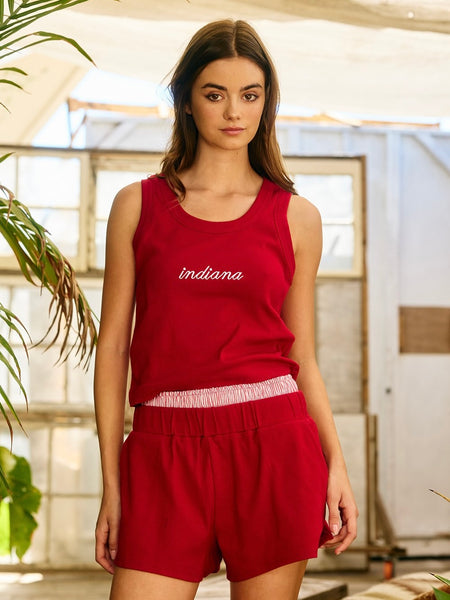 Indiana Embroidered Tank