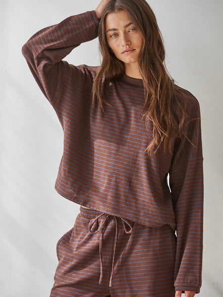 Long Sleeve Relaxed Lounge Top