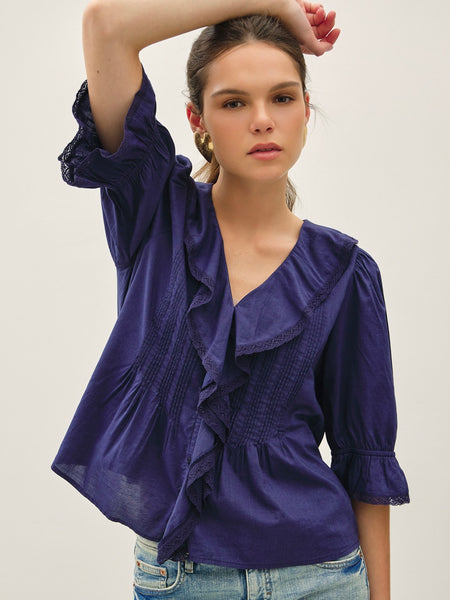 Renee Ruffled Blouse