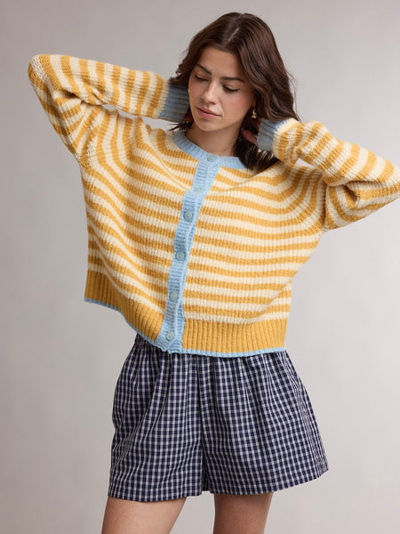 Sal Stripe Cardigan