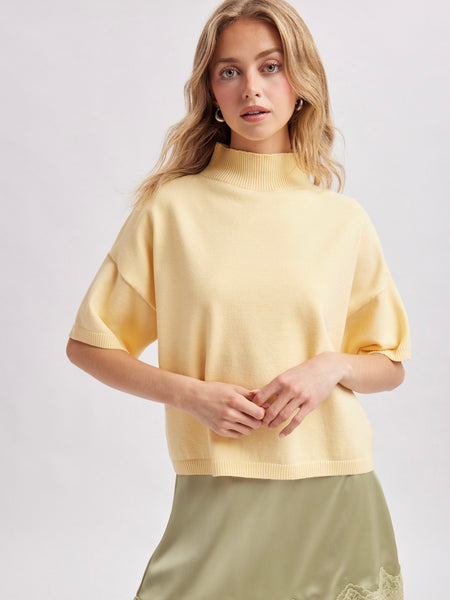 Monday Mock Neck Sweater