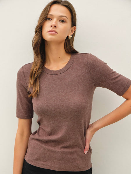 Ultra Soft Basic Short Sleeve Top