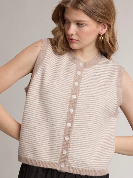 Sid Striped Vest