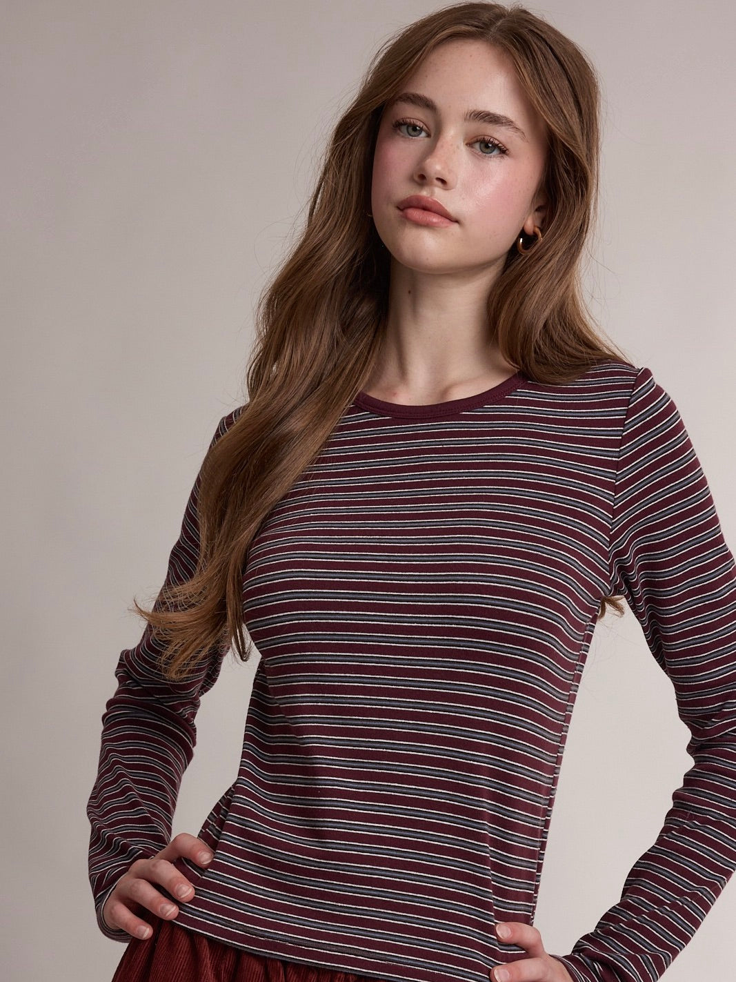 Favorite Stripe Crewneck Top