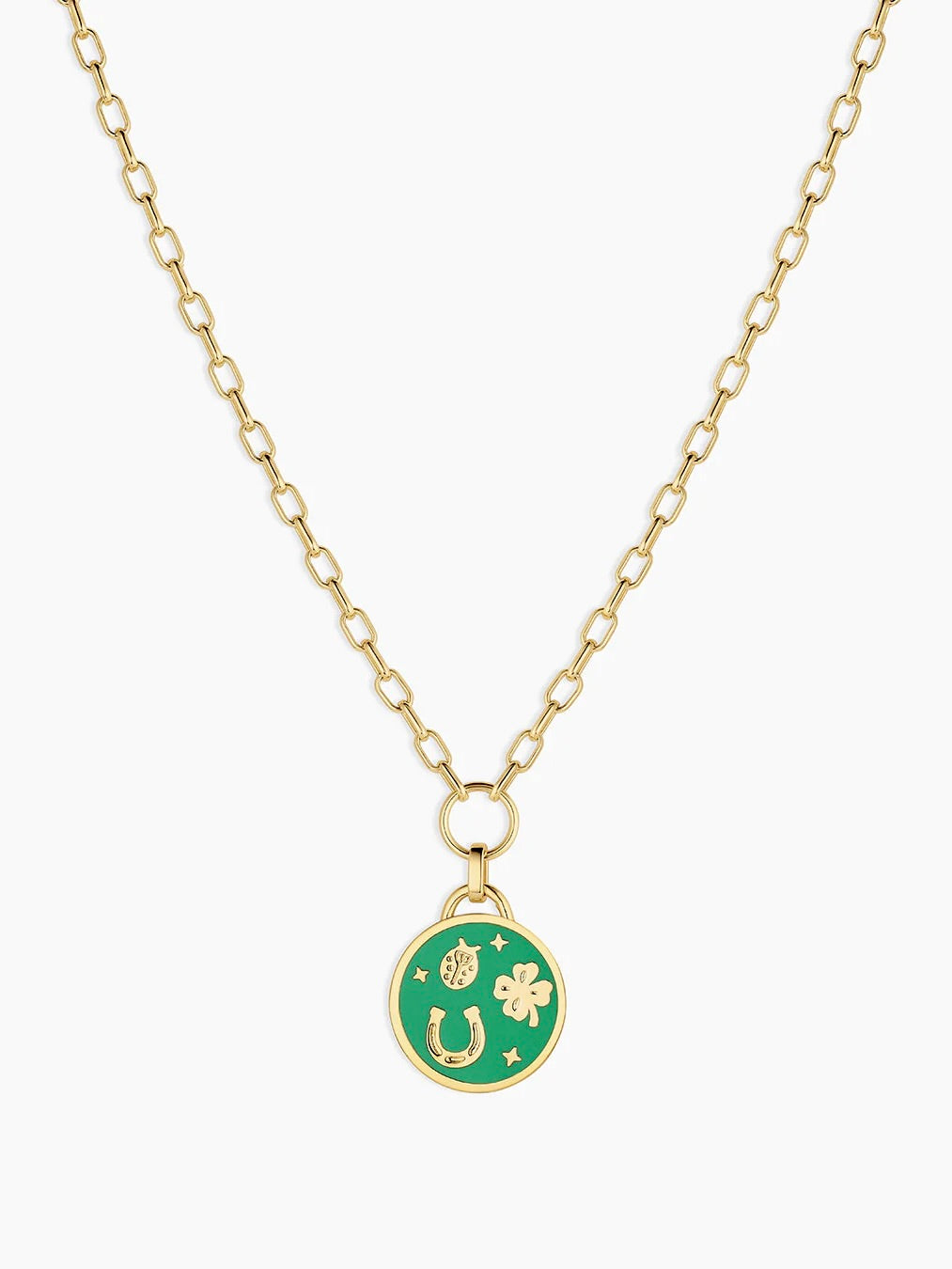 {Gorjana} Feeling Lucky Coin Necklace