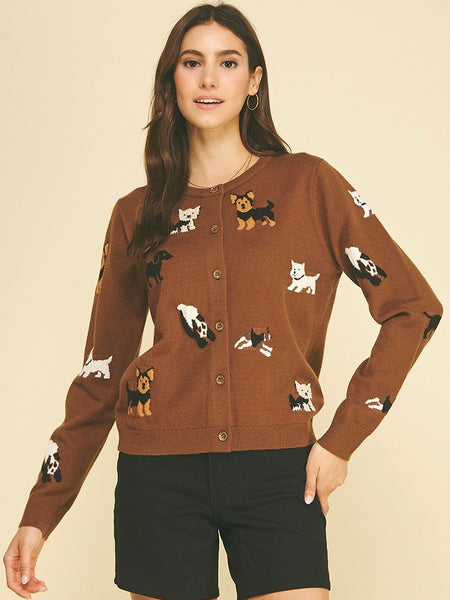 Dog Lover Cardigan