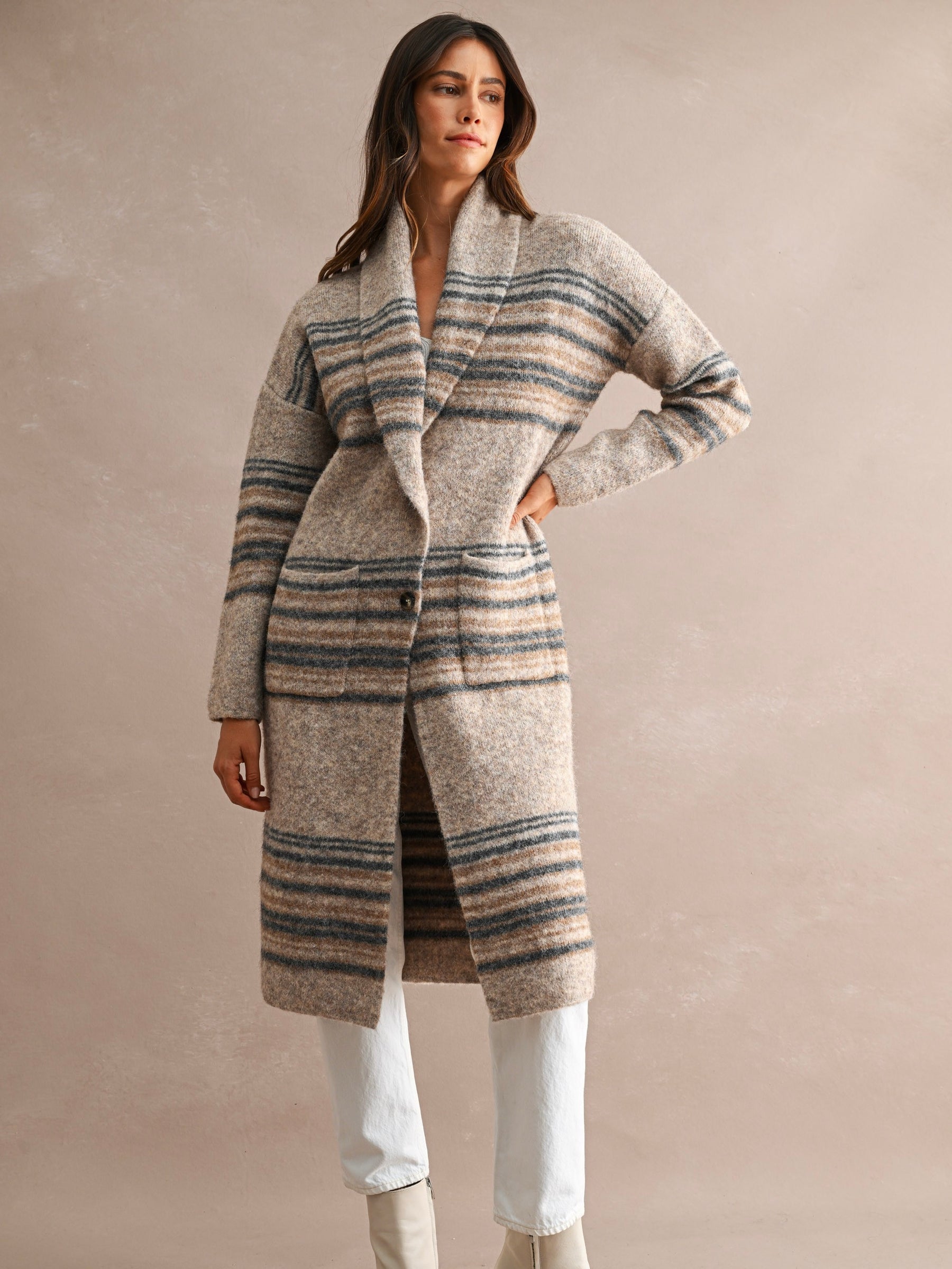 Carly Long Cardigan