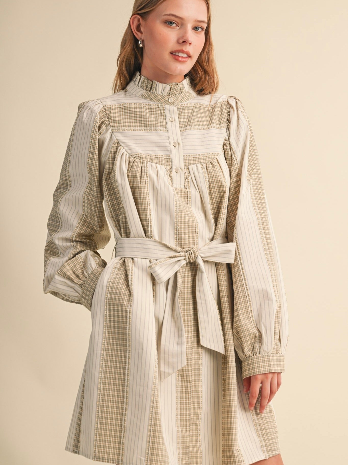 Sami Stripe Shirt Dress