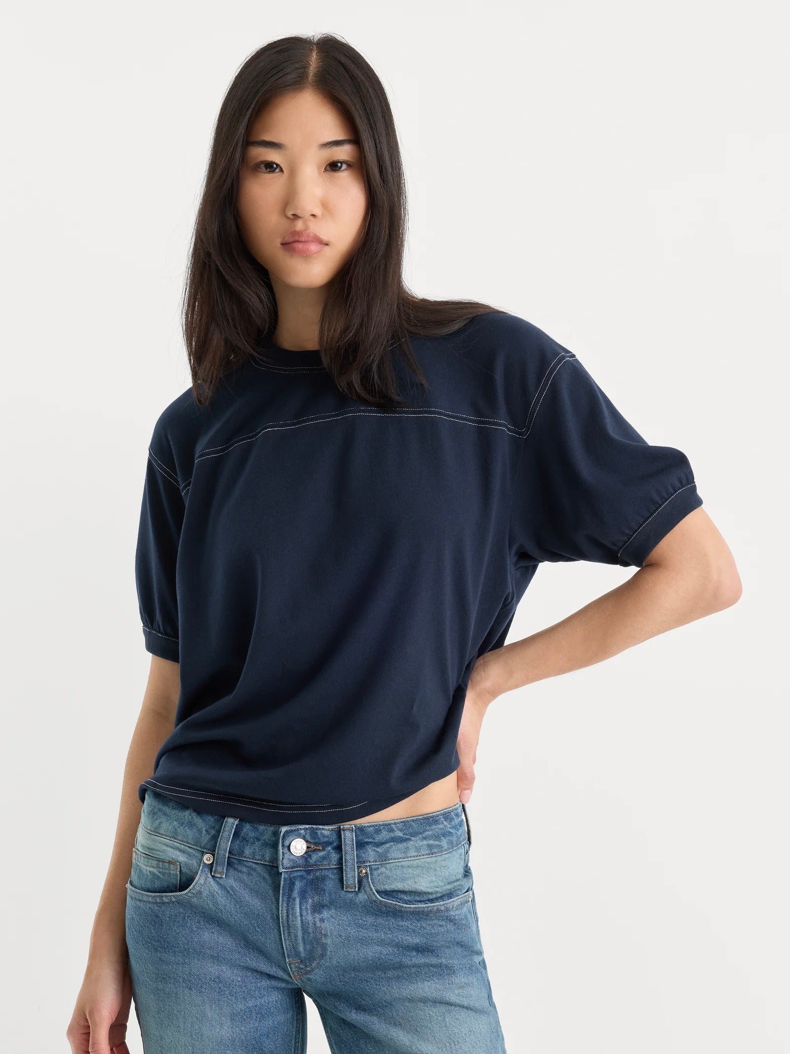 Good American The Gym Tee