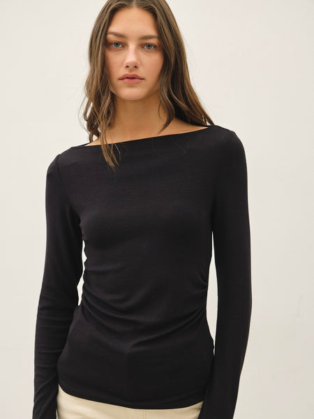 Ultra Soft Boatneck Tee