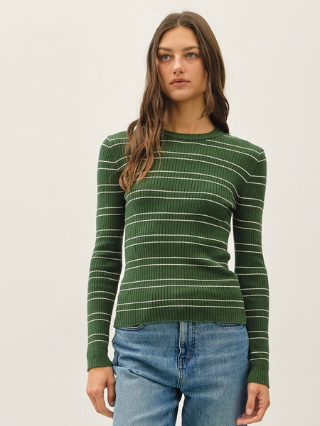 Nene Crewneck Rib Sweater