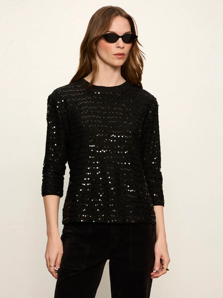 Sanctuary 3/4 Sequin Mode Tee