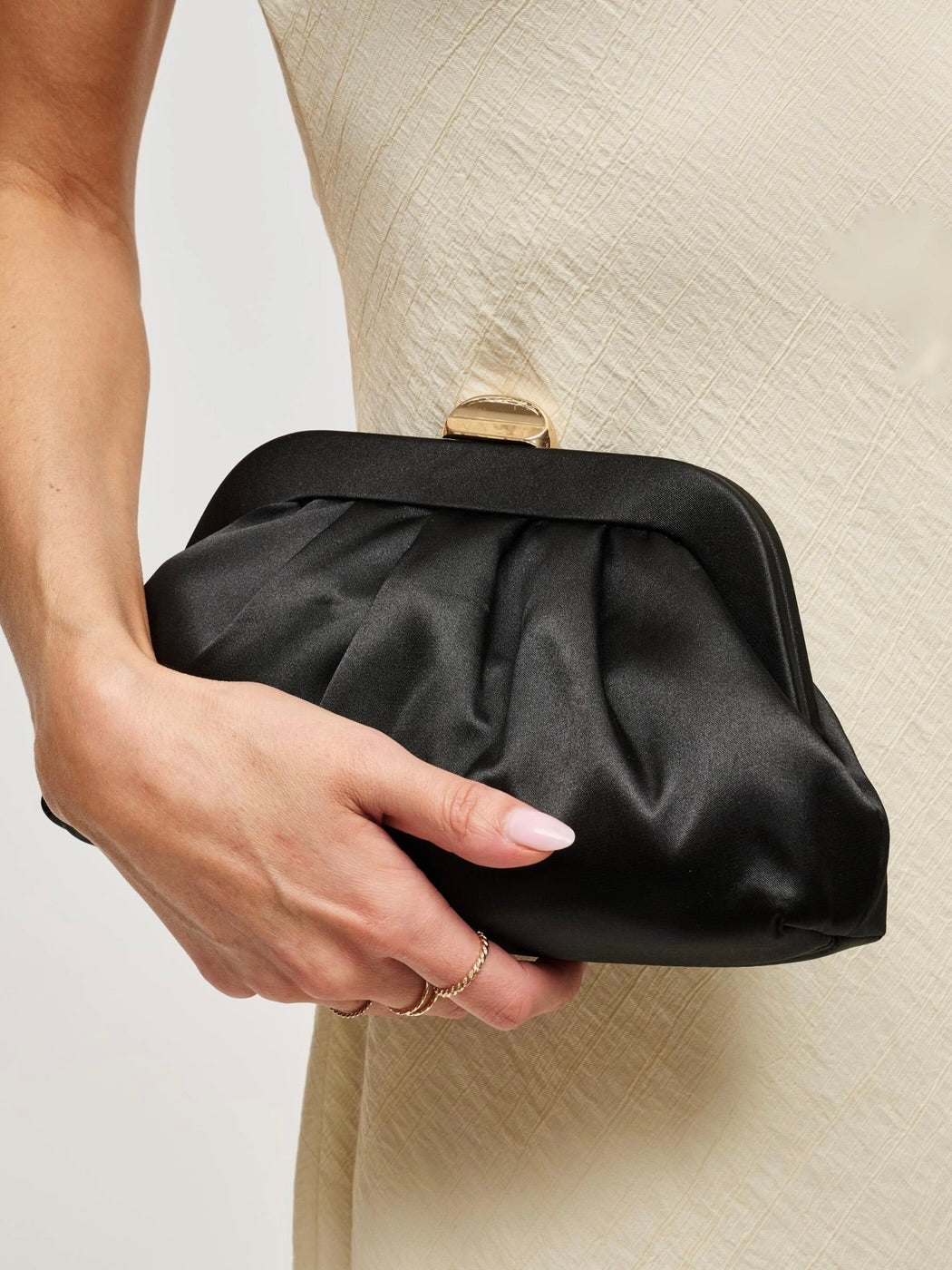 Winter Gold Crossbody Bag